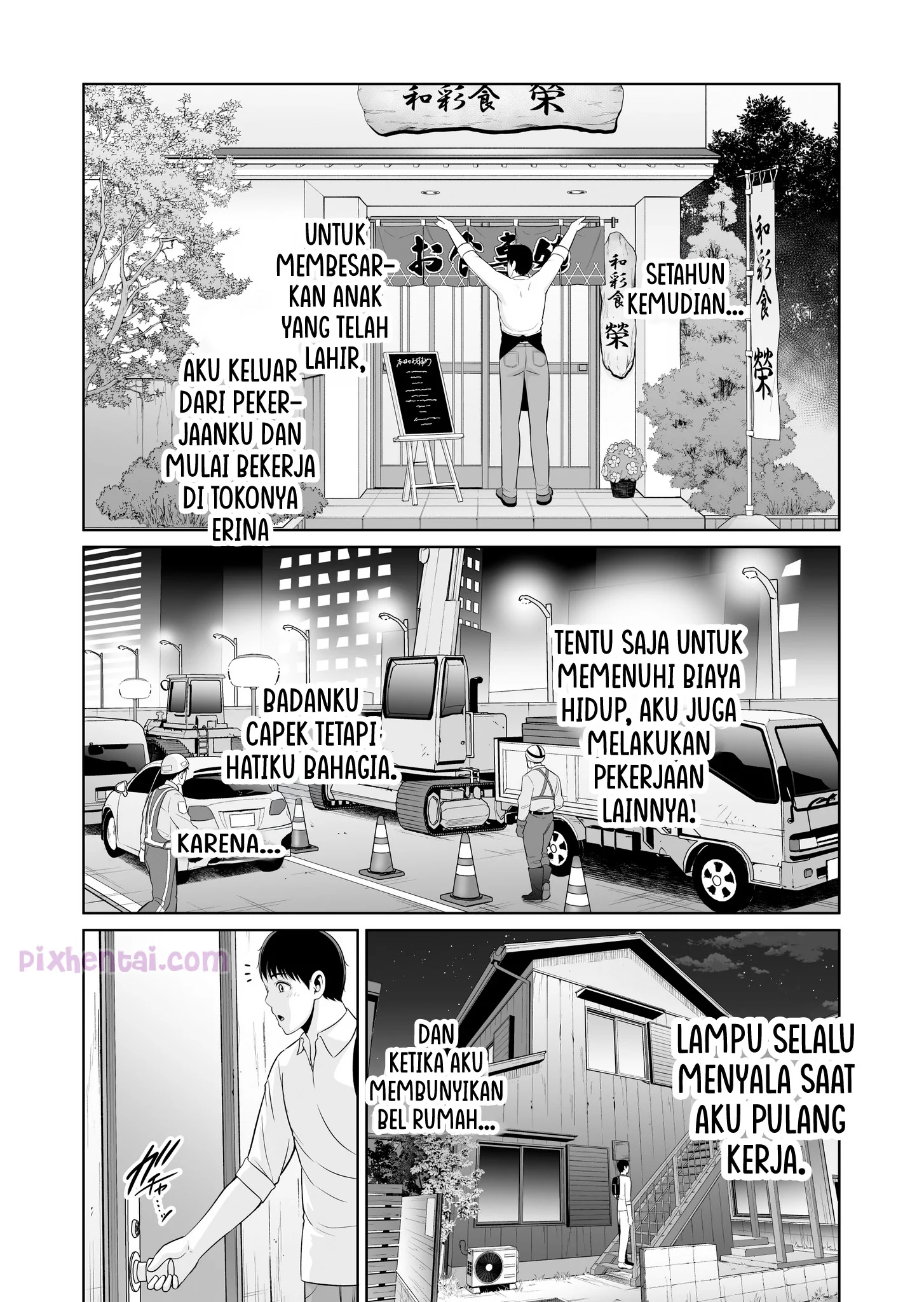 Komik hentai xxx manga sex bokep Otonari no Hitozuma 45 Toshi no Sa Nante Shimo 53
